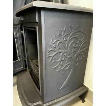 Warnex P10 fekete öntvény kandalló 