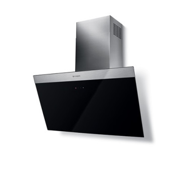 Faber DAISY + BK A80 beépíthető falra szerelhető döntött kürtös konyhai elszívó,80cm,LED világítás