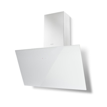 Faber TWEET EV8 LED WH A55 beépíthető falra szerelhető döntött kürtös konyhai elszívó,55cm,fehér üveg