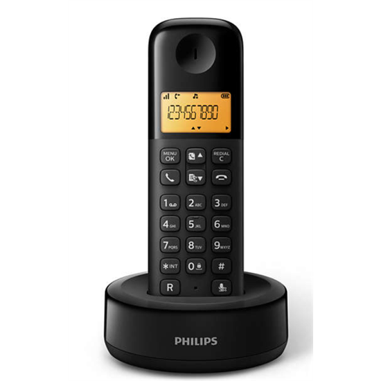 Philips D1601B/53 vezeték nélküli telefon