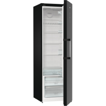 Gorenje R619EABK6 fekete hűtőszekrény 398 liter 185 X 59,5 X 66,3 cm külső kijelző,  AdaptTech öntanuló kompresszor 