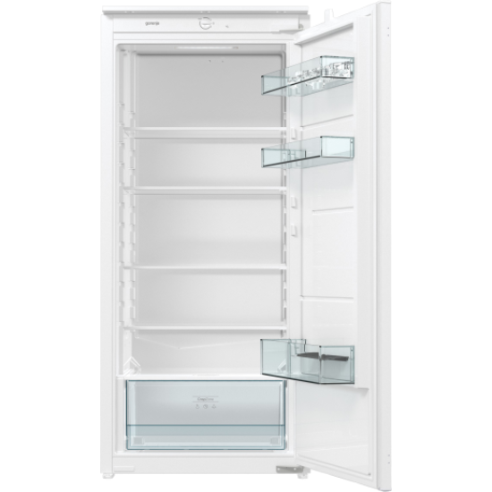 Gorenje RI4122EE1 beépíthető hűtőszekrény 199 liter 54 x 54.5 x 122.5cm, csúszó zsanérral