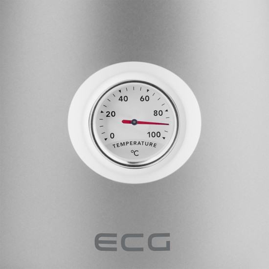 ECG RK 1700 Magnifica Antracito elektromos vízforraló rozsdamentes acél kivitel 1,7L 