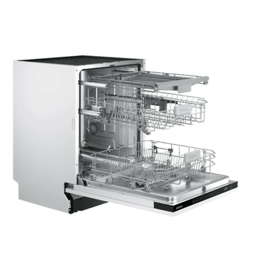 Samsung DW60M6050BB/EO beépíthető mosogatógép 60 cm széles 14 terítékes fehér DW60M6050BBEO