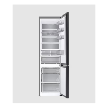 Samsung RB38C7B6D22/EF Bespoke előlap nélküli alulfagyasztós kombinált hűtőszekrény, No Frost, Körkörös hűtés, 276/114L, D energiaosztály 