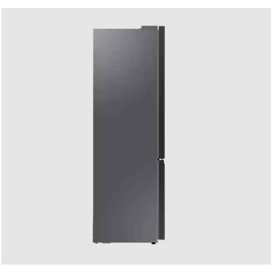 Samsung RB38C7B6D22/EF Bespoke alulfagyasztós kombinált hűtőszekrény, No Frost, Körkörös hűtés, inox, 276/114L, D energiaosztály 