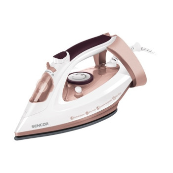 Sencor SSI 3520RS gözölős vasaló,3100W,fehér/rózsaszín