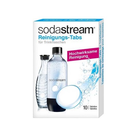 Sodastream AC tisztító tabletta PET-palackok és üvegkancsó optimális tisztításához