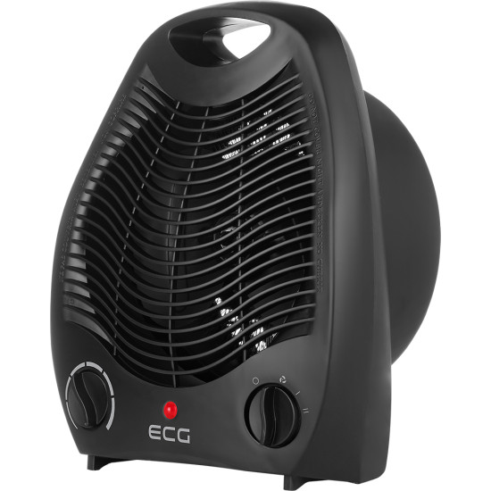 ECG TV 3030 fűtőventillátor, fekete 