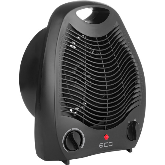 ECG TV 3030 fűtőventillátor, fekete 