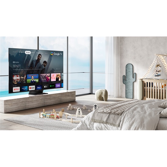 TCL 55C845 UHD MINILED QLED Google Smart LED TV, 139cm, 55"