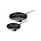 Tefal B817S255 Intuition rozsdamentes acél serpenyő szett 2db 20cm és 26cm-es 