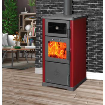 Hunor Vera Oven sütős vízteres kandalló 24.9kW 