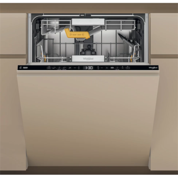 Whirlpool W8I HT40 T teljesen beépíthető mosogatógép 14 terítékes, 60 cm, 3 kosár, automatikus ajtónyitás funkció 