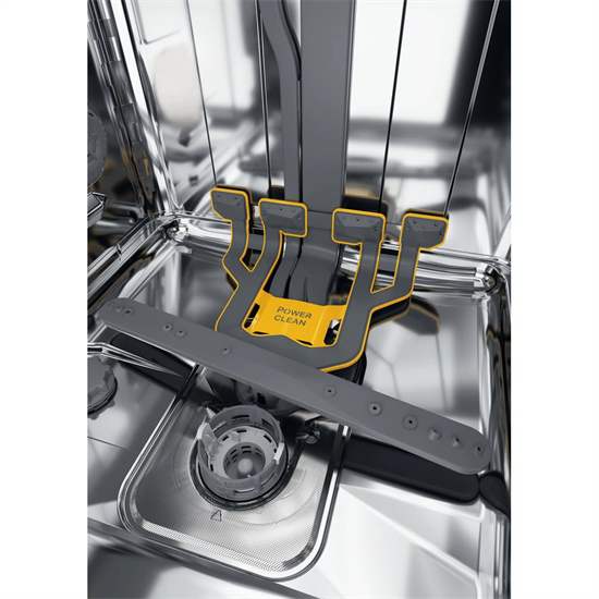 Whirlpool W8I HT58 TS beépíthető mosogatógép 14 terítékes, fekete 