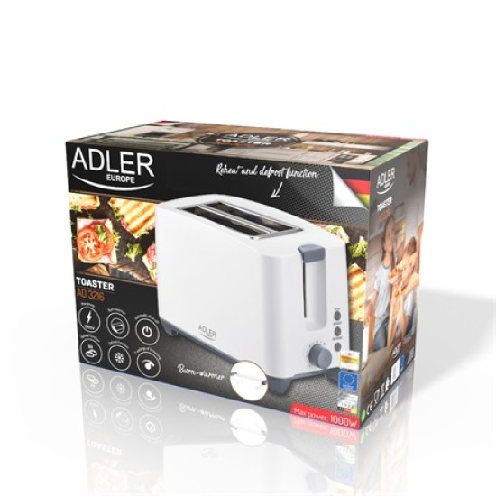 Adler AD3216 kenyérpirító 2 szeletes