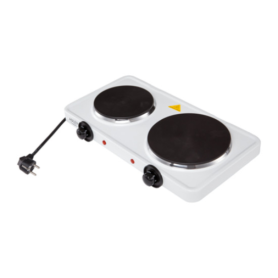 Adler AD6504 elektromos főzőlap 2 lapos, rezsó fehér