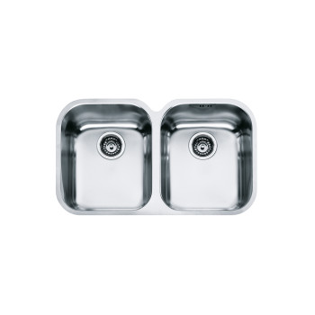 Franke AMX 120 munkalap alá építhető mosogatótálca,inox,76,5x45cm