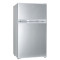 MPM MPM-87-CZ-14 felülfagyasztós kombinált hűtőszekrény, 61/24L,48x85x52cm, inox, MPM87CZ14