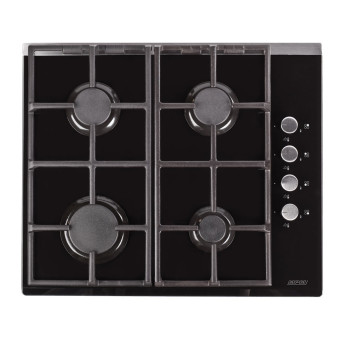 MPM-60-GM-01 beépíthető gáz főzőlap 4 égőfejes 