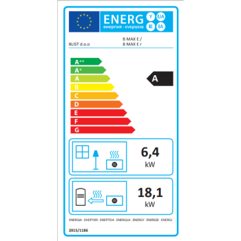 Warnex Blist B Max ER vízteres kandalló 24.5kW