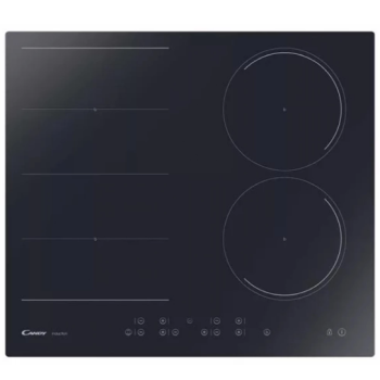 Candy CFIB636DVPM beépíthető indukciós kerámia főzőlap, fekete, 560x490x52cm