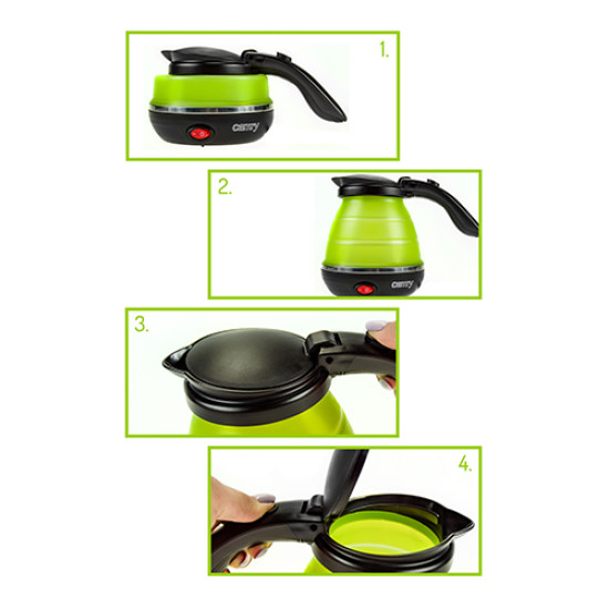 Camry CR1265 összecsukható úti vízforraló  0,5l