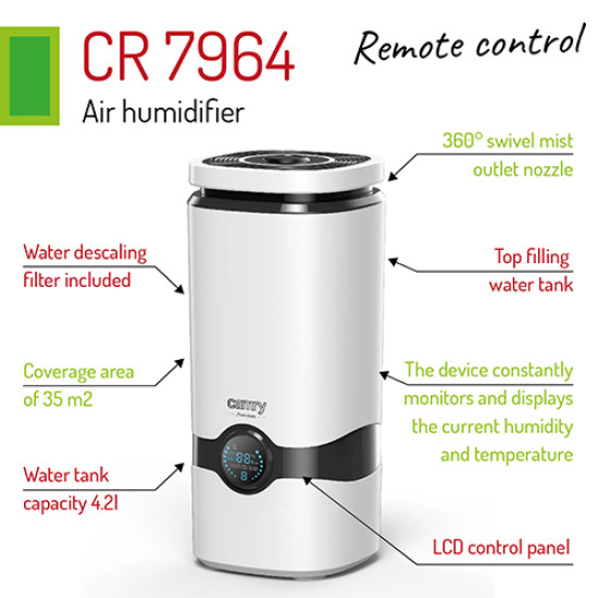 Camry CR7964 ionos párásító