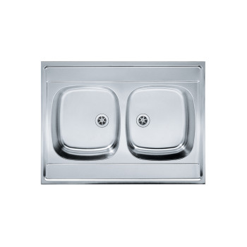 Franke DSN 720 Eco mosogatótálca inox 80x60cm