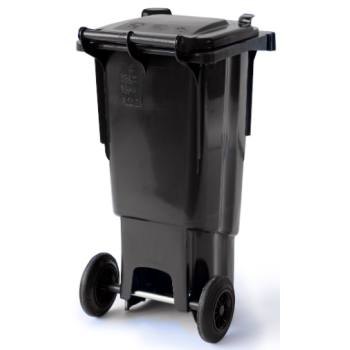 Europlast kuka 60l sötétszürke kerekes hulladék tároló
