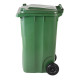 Kuka 240l zöld kerekes hulladék tároló EuroPlast