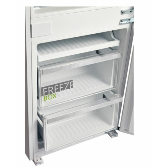 Evido Igloo 332W RFB332W.2 alulfagyasztós kombinált beépíthető hűtőszekrény, No Frost,182/59L, 177cm magas 