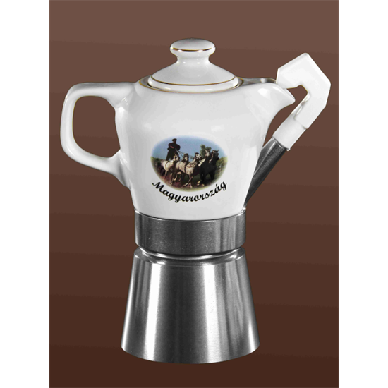 Fatima Magyarország 2-4 sz. kávéfőző porcelán kiöntővel