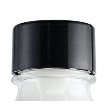 Sodaco szénsavasító flakon kupak, tömítéssel, SodaCo Basic és Royal szódagépek szénsavasító flakonjaihoz, fekete