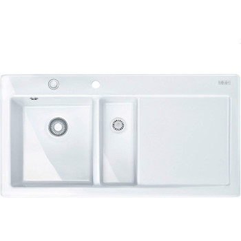 Franke MTK 651-100 MYTHOS Fraceram kerámia gleccser fehér mosogatótálca 1000X510 mm 124.0335.710