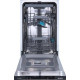 Gorenje GV561D10 teljesen beépíthető keskeny mosogatógép, 11 teríték