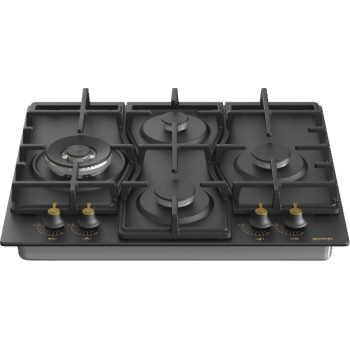 Gorenje GW6D42CLB beépíthető rusztikus gáz főzőlap WOK égővel, 60x52x13 cm