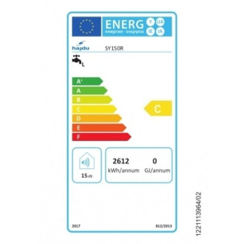 Hajdu SY150R elektromos forróvíztároló, villanybojler 