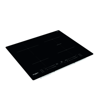 Whirlpool WBS2560NE beépíthető indukciós kerámia főzőlap Bridge funkció, 59x51x5.4 cm, fekete szín