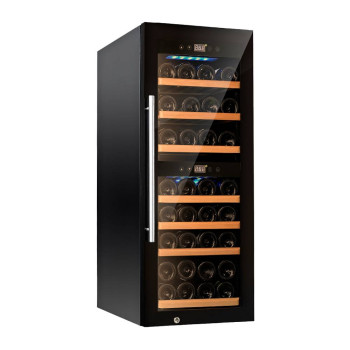 Ferrara SW-38 fekete szabadonálló borhűtő, 38 palackos, 110L