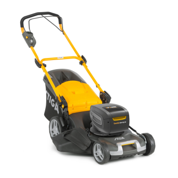Stiga COMBI 950 SQ AE akkumulátoros fűnyíró, gyűjtés, mulcsozás, hátsó-oldalsó kiszórás funkcióval