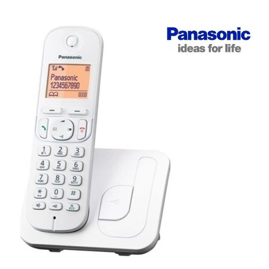 Panasonic KX-TGC210FXW DECT fehér vezeték nélküli telefon