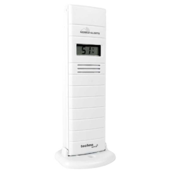 Technoline MA10200 hőmérséklet és páratartalom érzékelő, kijelzővel, Mobile Alerts okos otthon rendszerhez 