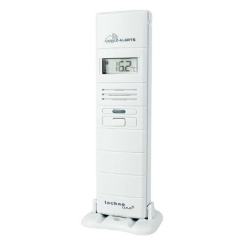 Technoline MA10300 hőmérséklet és páratartalom érzékelő, bel és kültéri, Mobile Alerts okos otthon rendszerhez, vezetékes mérő szondával