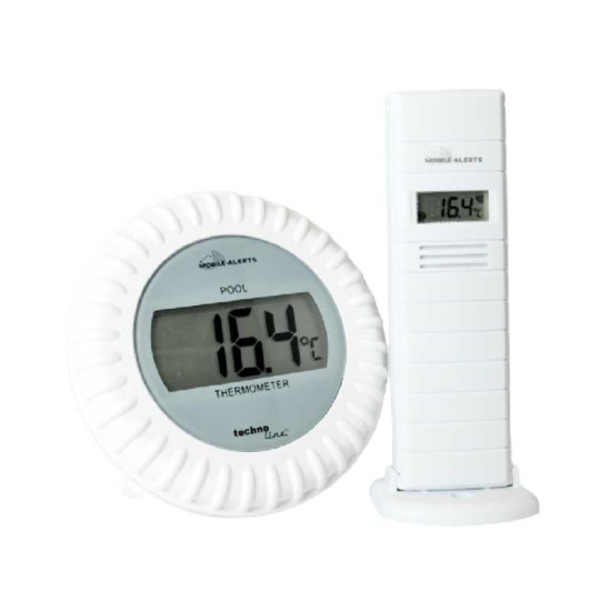 Technoline MA10700 hőmérséklet és páratartalom érzékelő és medence hőmérséklet érzékelő csomag, Mobile Alerts okos otthon rendszerhez