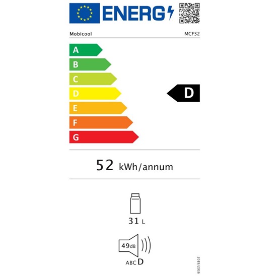 Mobicool MCF32 31 l-es kompresszoros hűtőláda