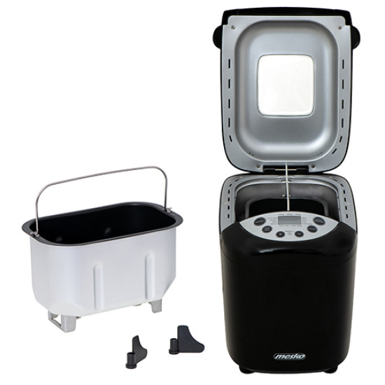 Mesko MS6022 kenyérsütő 2 lapátos, fekete