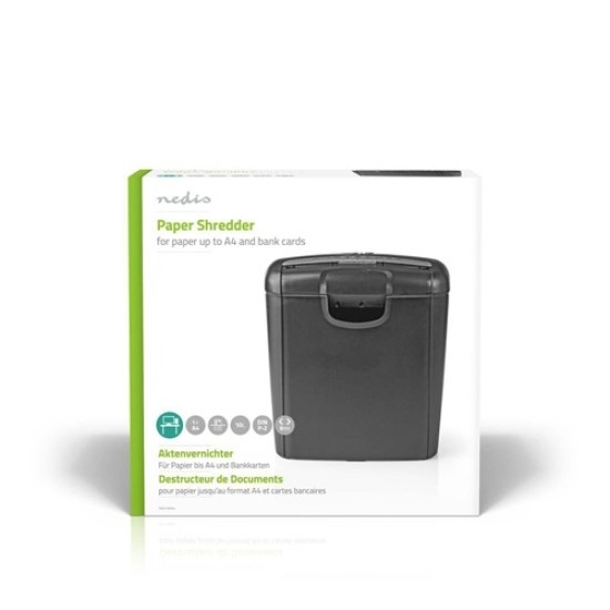 Nedis PASH110BKA4 iratmegsemmisítő