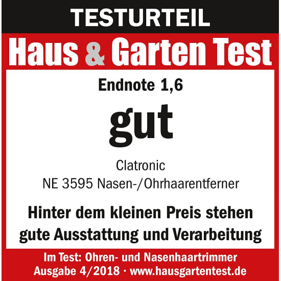 Clatronic NE3595 orr- és fülszőrvágó NE 3595