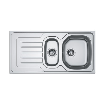 Franke OLX 651 inox balos mosogatótálca, 100x50cm, inox 101.0486.079